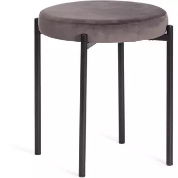 Табурет Tetchair REVO (Ткань,Металл/Темно-серый,Черный) 20646