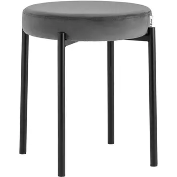 Табурет Рио велюр тёмно-серый УТ000036167 Stool Group