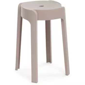 Табурет Woodville Bovel (Пластик, Бежевый) 15686