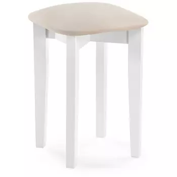 Табурет Woodville Кигон белый / сливочный раф 554126