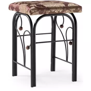 Табурет Woodville Клео 5 черный / темный 446219