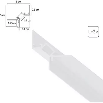 Теневой профиль световая линия под натяжной потолок Arte Lamp Gap A670233