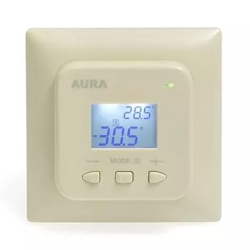 Терморегулятор электронный LTC кремовый AURA Technology 440