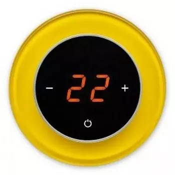 Терморегулятор YELLOW (ЯРКИЙ ЖЕЛТЫЙ) AURA Technology RONDA 1023
