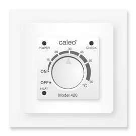 Терморегулятор (белый) Caleo Терморегуляторы 420 white