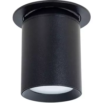 Точечные встраиваемые светильник круглыйи Arte Lamp Situla A3731PL-1BK