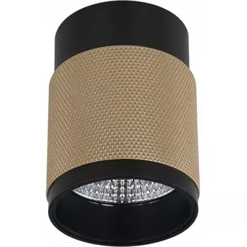 Точечный накладной светильник светодиодный iLedex Delta 1955-10W-3000K-36 BK+BR