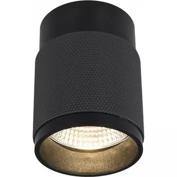 Точечный накладной светильник светодиодный iLedex Delta 1955-10W-3000K-36 BK+GRP