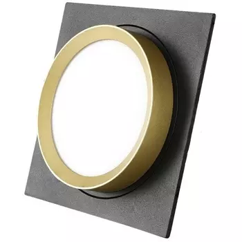 Точечный накладной светильник Lucia Tucci Fumi LTP-C002-01GX53-BG