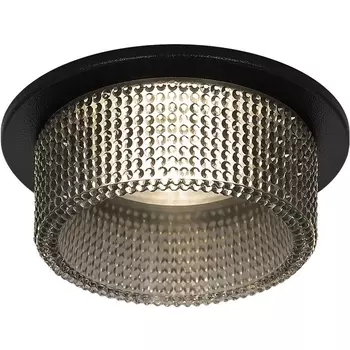 Точечный светильник ЭРА DK109 BK/GR