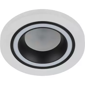Точечный светильник ЭРА DK90 WH/BK