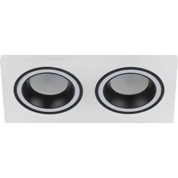 Точечный светильник ЭРА DK92 WH/BK