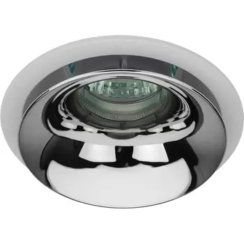 Точечный светильник круглый ЭРА KL103 WH/CH