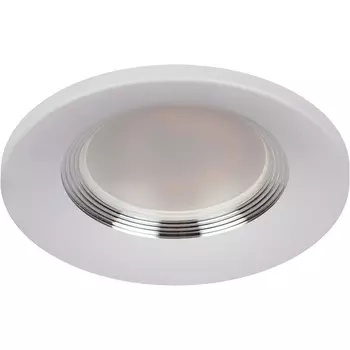Точечный светильник круглый ЭРА KL107 WH/SL