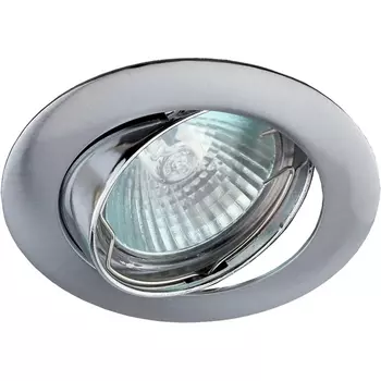 Точечный светильник круглый ЭРА KL1A SN/1