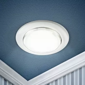 Точечный светильник круглый ЭРА KL35 WH /1 (к)