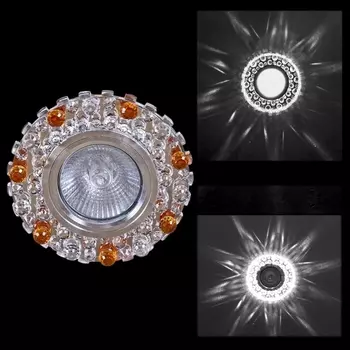 Точечный светильник круглый Reluce 00755-9.0-001CN MR16+LED3W CL+TEA