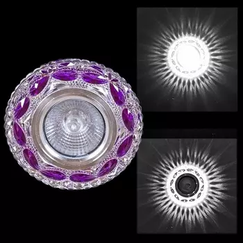 Точечный светильник круглый Reluce 00757-9.0-001CN MR16+LED3W CL+PP