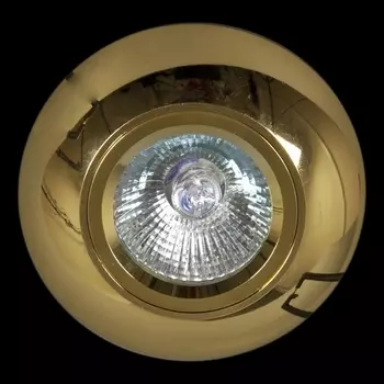 Точечный светильник круглый Reluce 05015-9.0-01 MB MR16 GD (5015/MB)