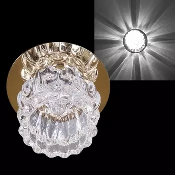 Точечный светильник круглый Reluce 07911-9.0-001H G9 GD