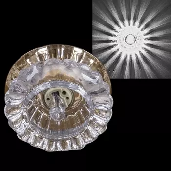 Точечный светильник круглый Reluce 07968-9.0-001HS G9 GD