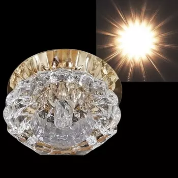 Точечный светильник круглый Reluce 08006-9.0-001TS G9 GD