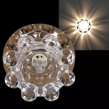 Точечный светильник круглый Reluce 08075-9.0-001H G9 GD