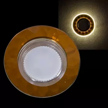 Точечный светильник круглый Reluce 14008-9.0-001LD MR16+LED3W TEA