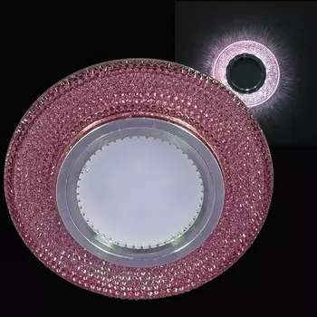 Точечный светильник круглый Reluce 14350-9.0-001LD MR16+LED3W PK