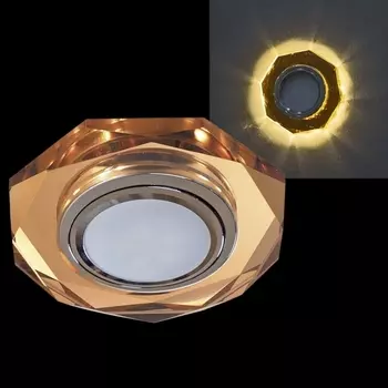 Точечный светильник круглый Reluce 16302-9.0-001LF MR16+LED3W TEA