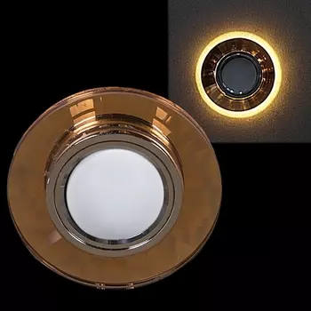 Точечный светильник круглый Reluce 16312-9.0-001LF MR16+LED3W TEA