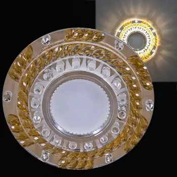 Точечный светильник круглый Reluce 22092-9.0-001PL MR16+LED3W CL+GD