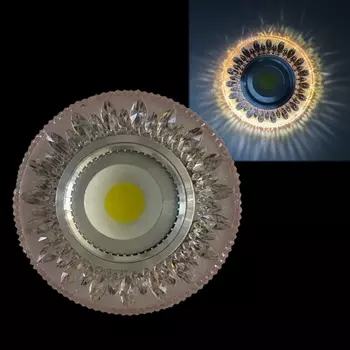 Точечный светильник круглый Reluce 42201-9.0-001PL MR16+LED3W PK