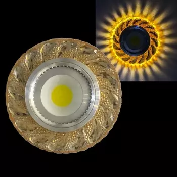 Точечный светильник круглый Reluce 42203-9.0-001PL MR16+LED3W TEA