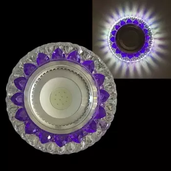 Точечный светильник круглый Reluce 42205-9.0-001PL MR16+LED3W CL/PP+MIX