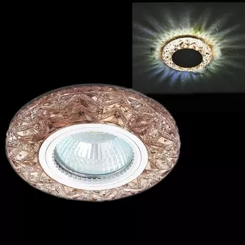 Точечный светильник круглый Reluce 51607-9.0-001MN MR16+LED3W TEA