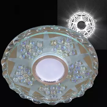 Точечный светильник круглый Reluce 62060-9.0-001PL MR16+LED5W CL+RNB