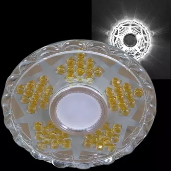 Точечный светильник круглый Reluce 62060-9.0-001PL MR16+LED5W CL+GD