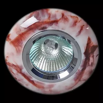 Точечный светильник круглый Sneha 6061/YES MR16 AMB