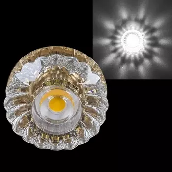 Точечный светильник круглый светодиодный Reluce 09097-9.0-001T LED COB10W GD