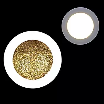 Точечный светильник круглый светодиодный Reluce 67916-9.0-001RD LED16W WT+GD