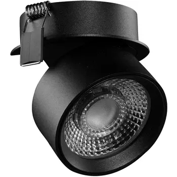 Точечный светильник круглый влагостойкий светодиодный встраиваемый Lumker RINK R-SRC-BL-NW