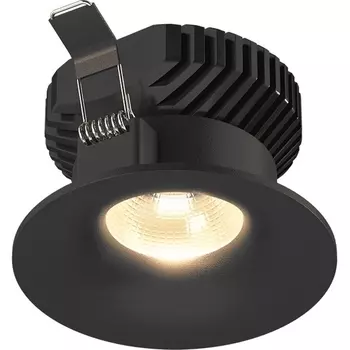 Точечный светильник круглый встраиваемый светодиодный SWG COMBO-43-BL-12-WW