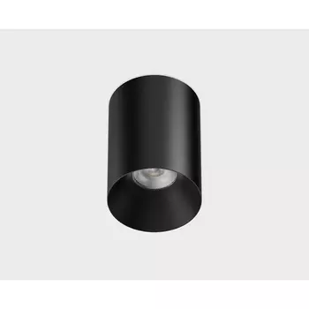 Точечный светильник светодиодный накладной Italline IT02-027 black 3000K
