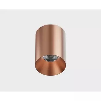 Точечный светильник светодиодный накладной Italline IT02-027 rose gold 3000K