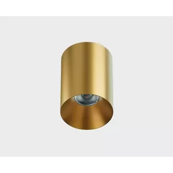 Точечный светильник светодиодный накладной Italline IT02-027 gold 3000K