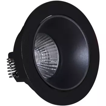 Точечный светильник круглый Reluce 16085-9.0-001PT MR16 BK+DARK GR