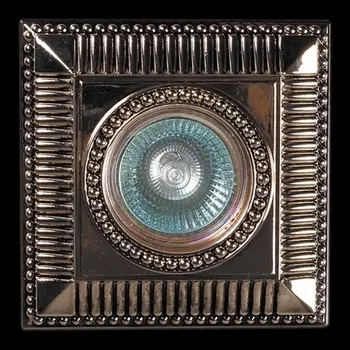 Точечный светильник круглый Sneha 007/URS MR16 GD+BK