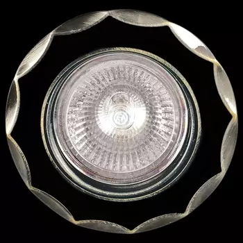 Точечный светильник Sneha 1001/E1 MR16 BK+AB