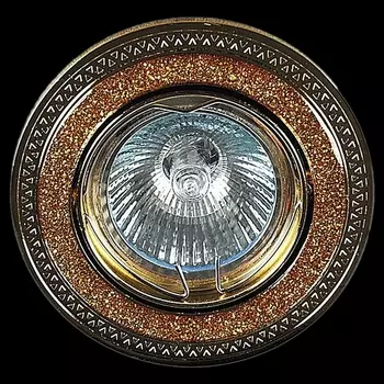 Точечный светильник Sneha 1025/E1 MR16 SG+GD